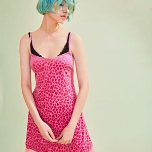 Betsey Johnson x Urban Outfitters Pink Chemise